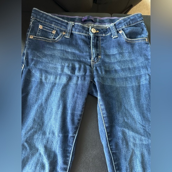 Leviโs Girls 7-16 Skinny Denim Leggings Size 12 Regular - Picture 2 of 7